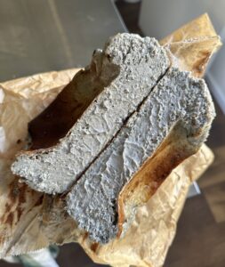 Tarta de queso sésame noir