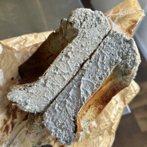 Tarta de queso sésame noir